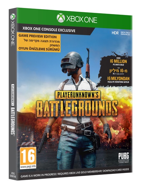 Microsoft Xbox One İçin Pubg Kutu Oyun - JSG-00018 (Playerunknown's Battlegrounds)